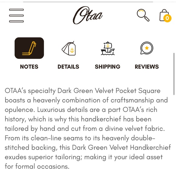 Forest green velvet bow tie 🎀 & pocket square - Picture 7 of 9